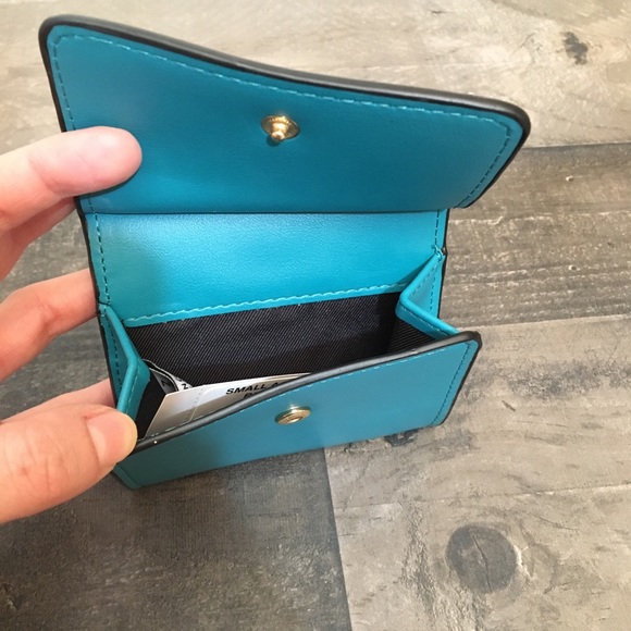 Nine West Coin Pouch Wallet - Turquoise - Picture 3 of 7